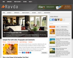 Ravda Blogger Template