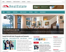 RealEstate Blogger Template