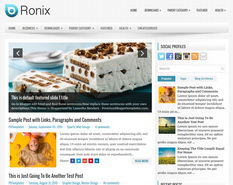 Ronix Blogger Template