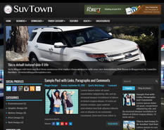 SuvTown Blogger Template