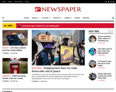 Newspaper Blogger Template