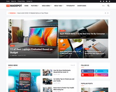 Magspot Blogger Template