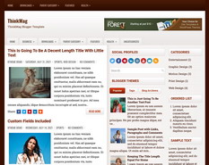 ThinkMag Blogger Template